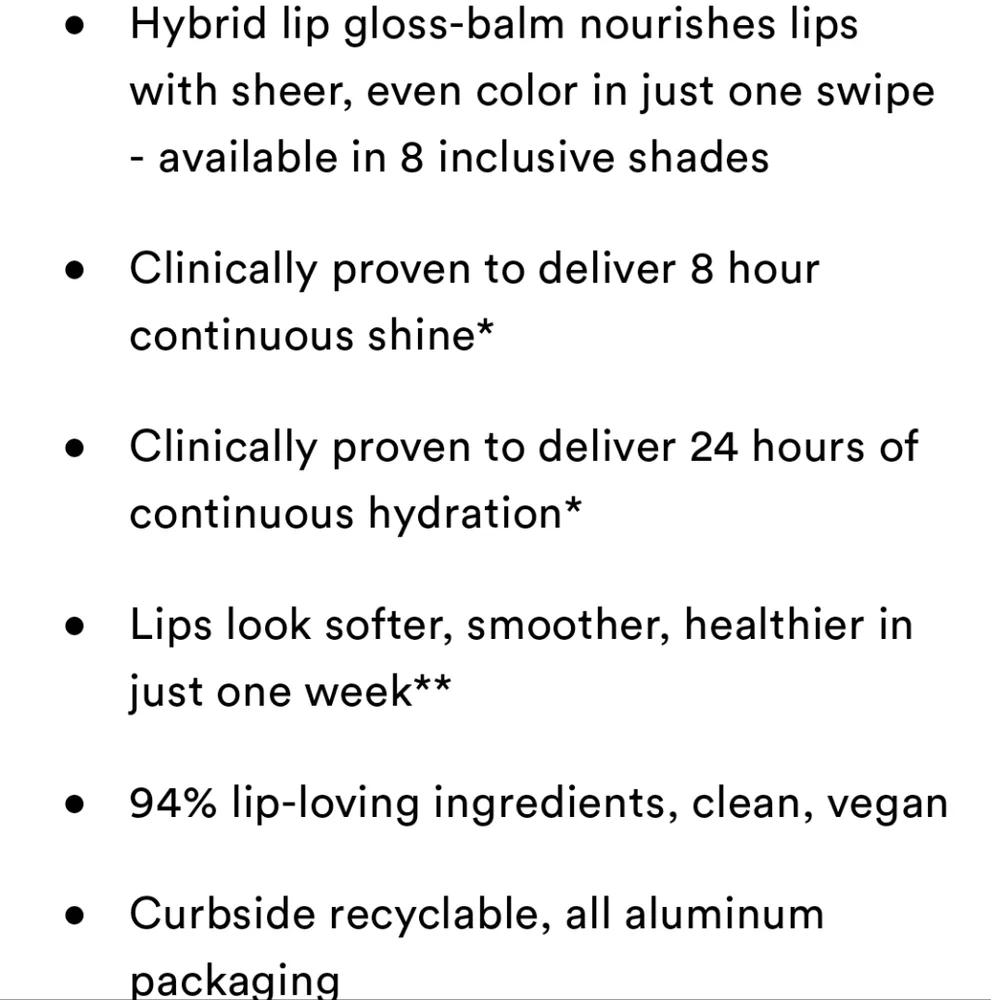 NIB BAREMINERALS MINERALIST DEWY GLOSS LIP BALM - Picture 5 of 16
